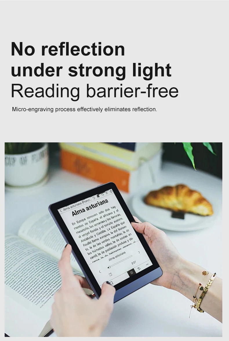 6-Inch Ebook Reader Tablet with 300PPI Eink Screen 3+64GB Android 11