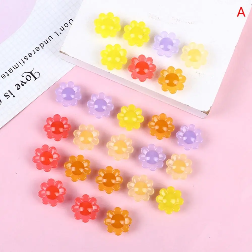 

20 PCS Colorful Bicycle Wheel Spoke Beads Plastic Star Glow Decorations Clips Bike Accessories