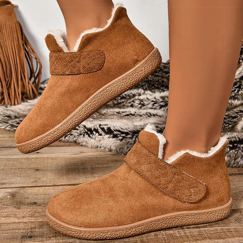 Women\'s Boots 2024 New Ankle Boots Winter Shoes Women Snow Botas Mujer Casual Fur Boots Women Winter Footwear Female Bottines