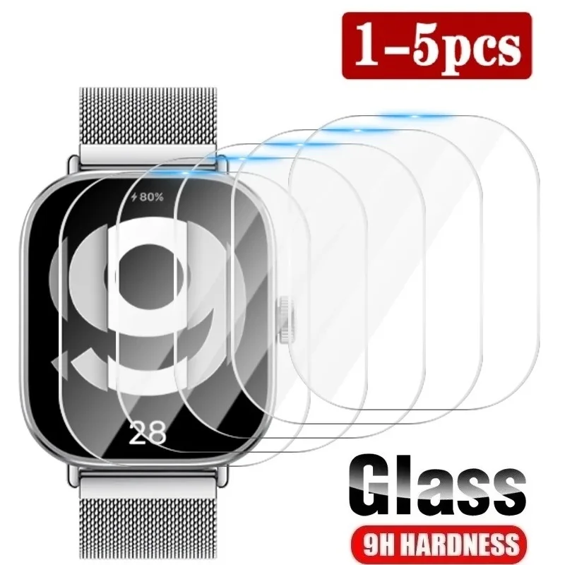 Screen Protector Compatible for Redmi Watch 4 Tempered Glass for Redmi Watch 4 Film