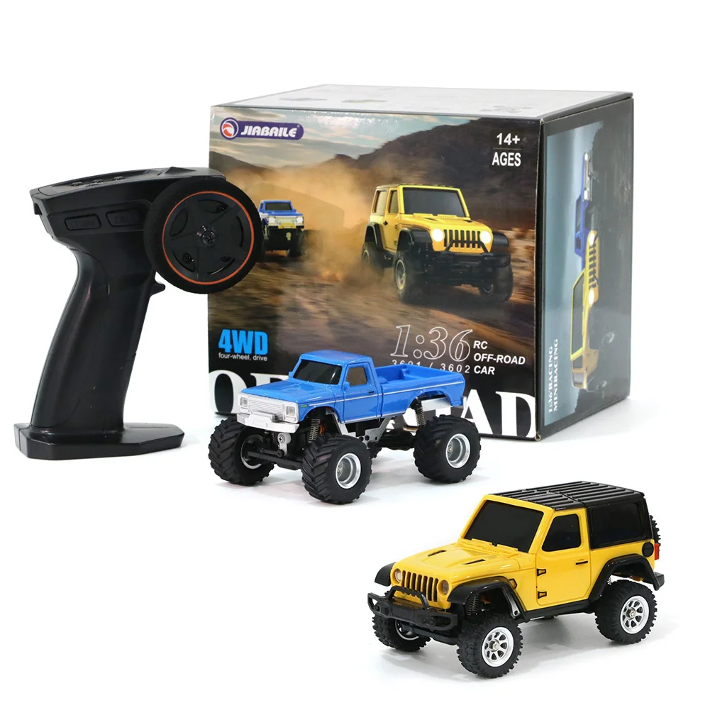 

Радиоуправляемая машинка-краулер 1/36, полноприводный мини-внедорожник с подсветкой, готовая к запуску (RTR), модель для хобби, подарок