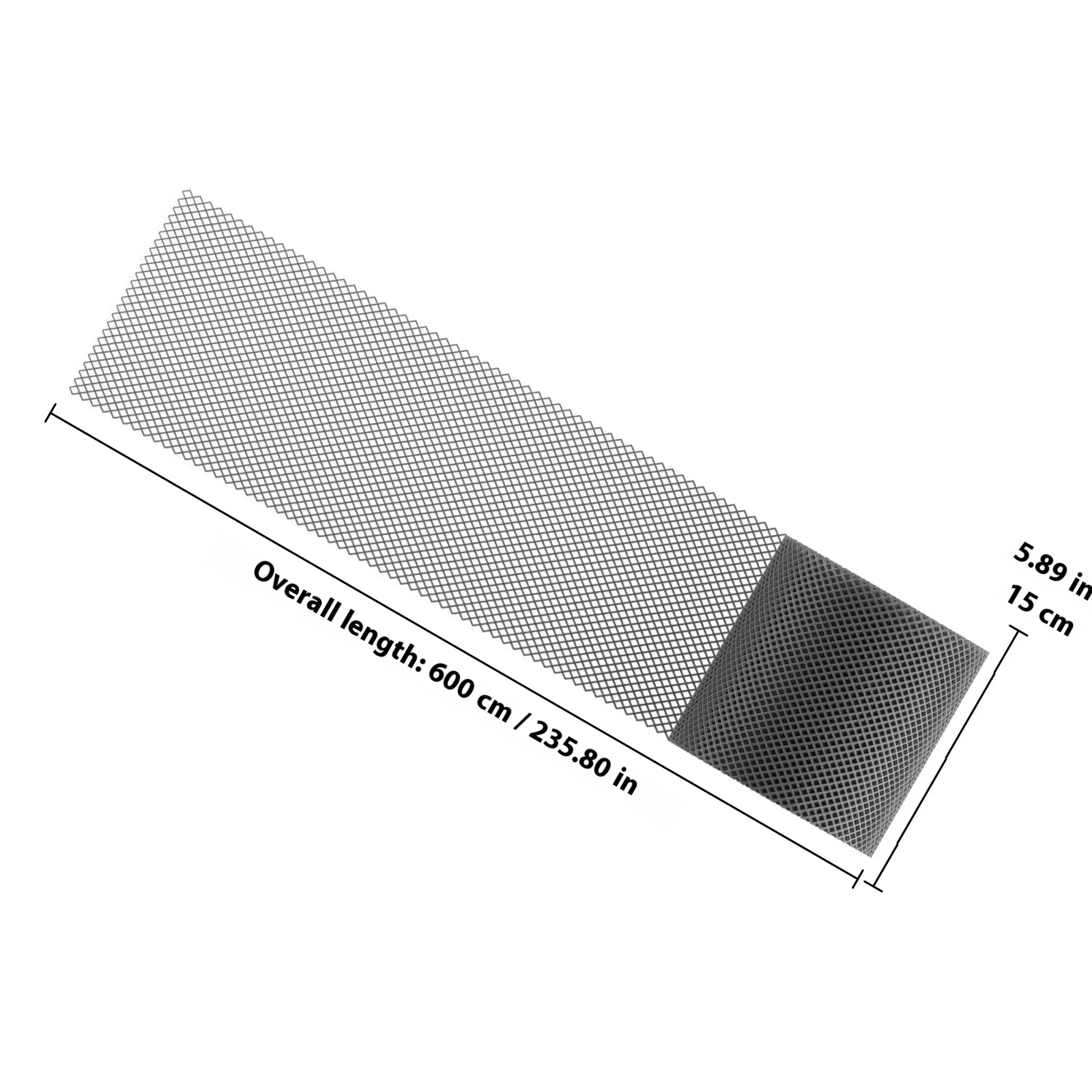 ABS البلاستيك مزراب شبكة واقية صافي سقف ورقة الحرس غطاء ماسوره التصريف استنزاف تصفية لفة مكافحة انسداد مزراب الحرس الشاشة #4