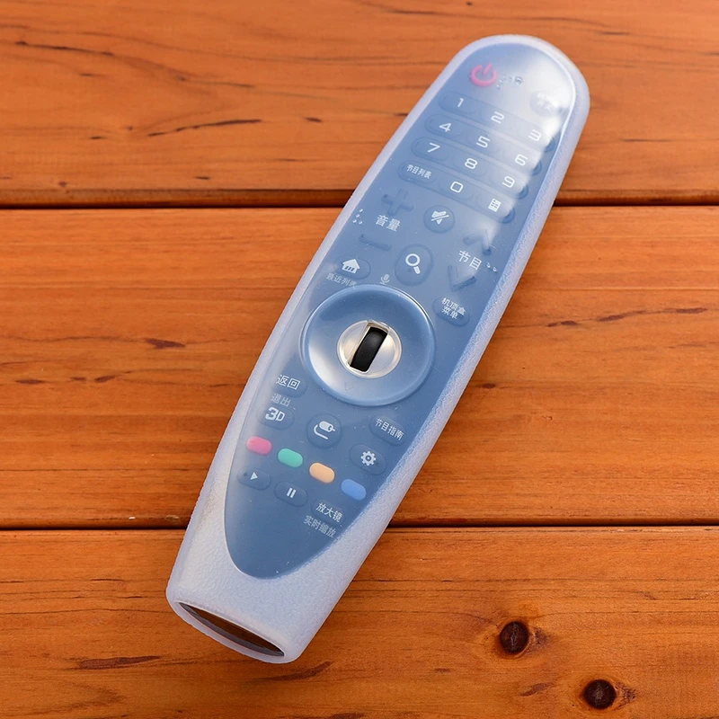 Transparent Silicone Case for TV Remote Control Protective Cover AN-MR600/650 Silicone Universal Remote Control