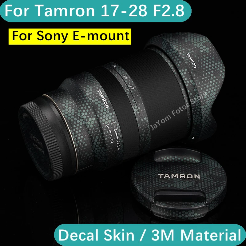 Customized Sticker For Tamron 17-28mm F2.8 A046 For Sony Decal Skin Camera Lens Vinyl Wrap Film Coat 17-28 2.8 F/2.8 Di III RXD