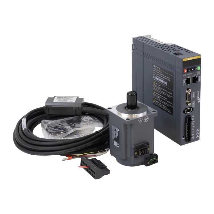 

Factory Supply Waterproof IP65 220V 400W Single-Phase 3000rpm AC Servo Motor and Servo Drive for Automation Industry