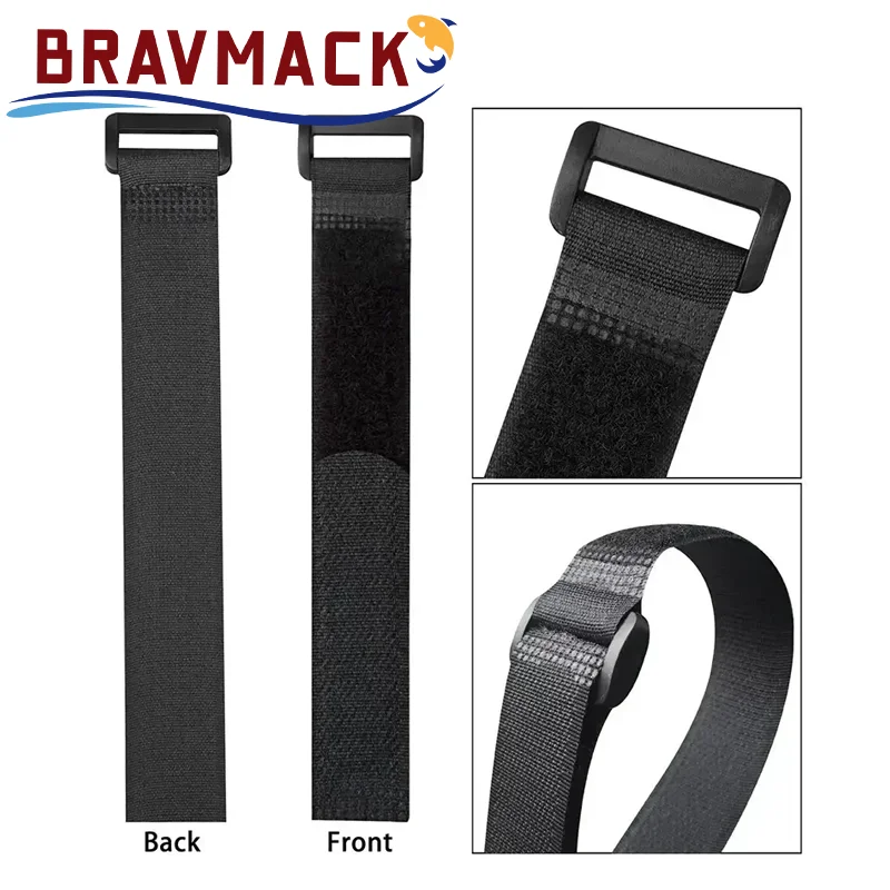 10pcs nylon Cable Ties Reusable Hook and Loop Strap for Organizing Wires and Cords - Secure and Convenient Fastening Solution view 4