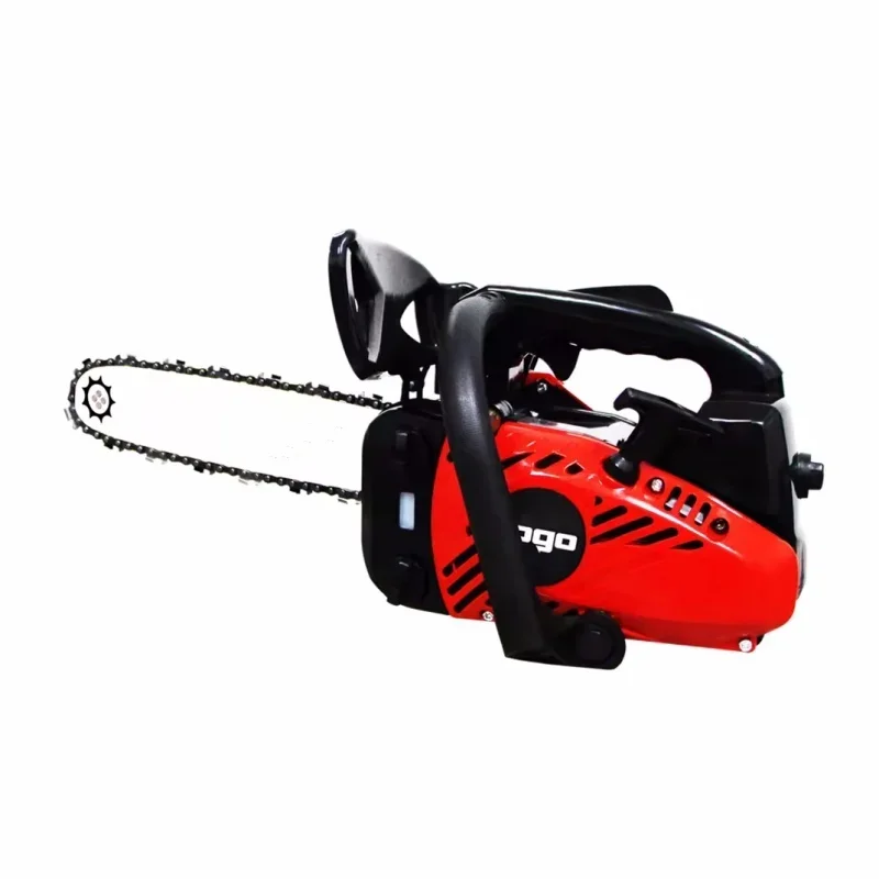 For Mini  25cc chainsaw Top Handle chainsaw gasoline petrol 25.4cc chain saw 2500 Tree Cutting electric chain saws