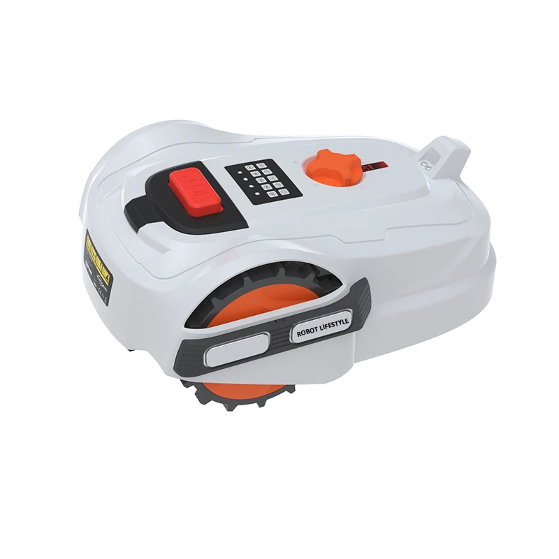 Garden Mower Robot No Virtual Wire, App Control, Visual Sensor, Intelligent Robotic Lawn Mower 1000sqm Automatic Charging