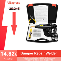 New Plastic Welding Gun Car Bumper Repair Welder Heat Laminator Bumper Repair Kit 400Pcs Repair Nail Multi-function Welder