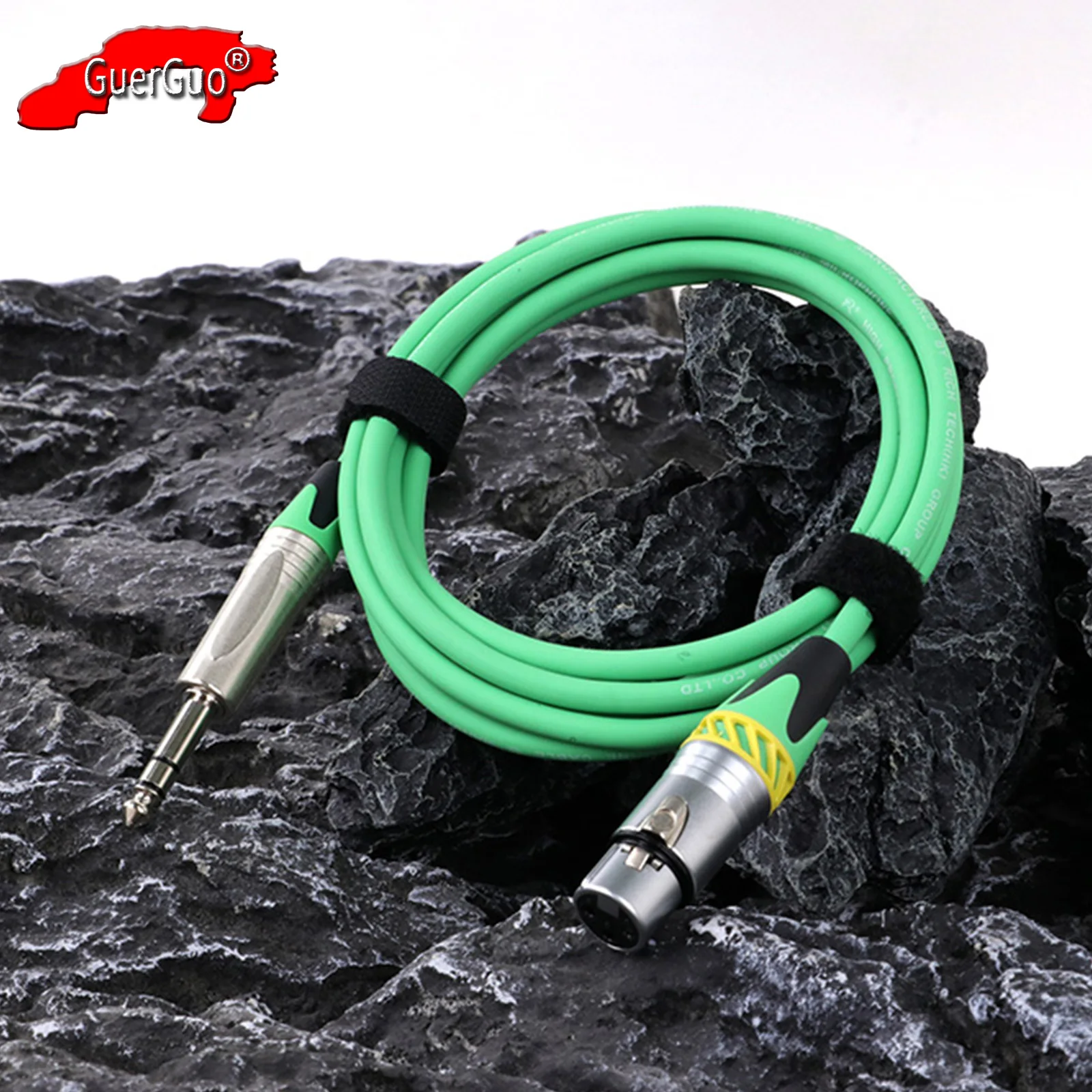 

3Pin XLR Female to 6.35mm 1/4 Inch TRS Cable,Quarter Inch Jack to XLR Balanced MIC Audio Extension Cable for Guitar Mixer Amp