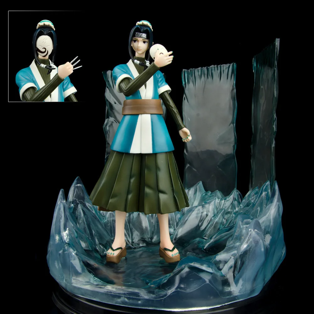 

Anime Peripheral NARUTO Magic Mirror Ice Crystal Haku Standing Posture Statue PVC Action Figure Collectible Model Toy Boxed