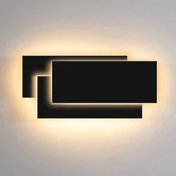 12W LED Indoor Wall Lamp Modern and Minimalist Living room Background Wall Lights Corridor Bedroom Creative Lighting Fixtures
