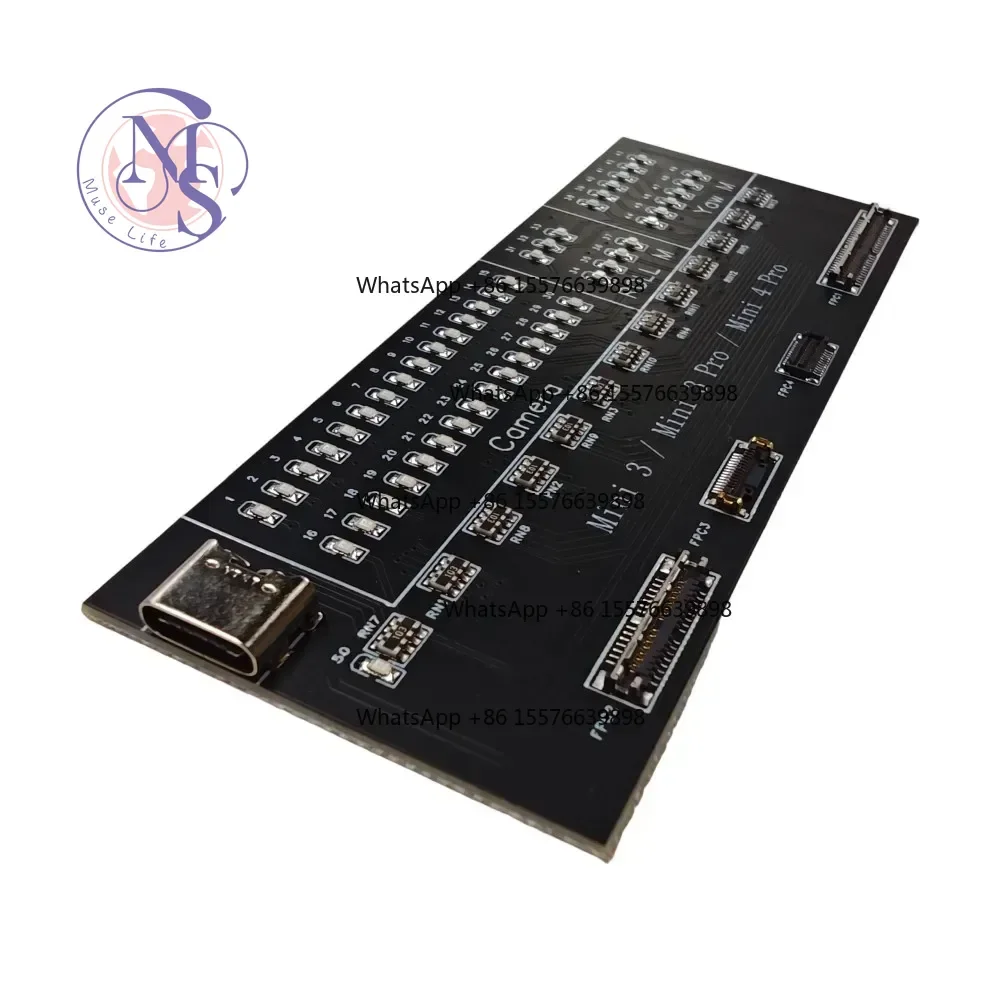 ZOCI-FOR Gimbal PTZ Signal Cable Test Board, Camera Coaxial Flex Wire Tester for Aerial Drone Repair Parts