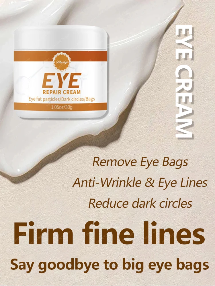 

Eye Cream Remove Bags Puffiness Away Work Under Eyes Wrinkle Dark Circles