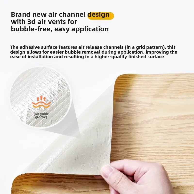 فو الخشب الحبوب خلفيات سماكة لملصقات الخزانة باب خلفية مقاوم للماء تجديد المطبخ ديكور المنزل ملصق #4