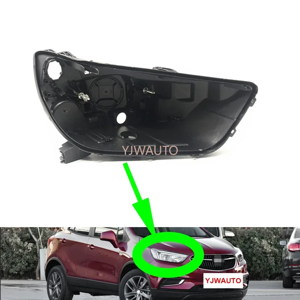 

For Buick Encore 2016~2019 Headlamp House Car Headlight Base Rear Base Replacement Auto Front Lamp Holder Back Support