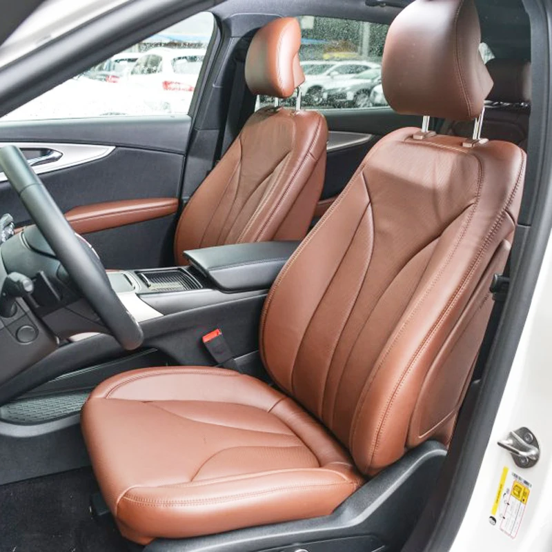 

Для Lincoln MKX 2015 2016 2017 2018 аксессуары чехлы на сиденья из воловьей кожи и кожи ПВХ подушки для сидений поддерживает обивку автомобиля 12 шт./компл.