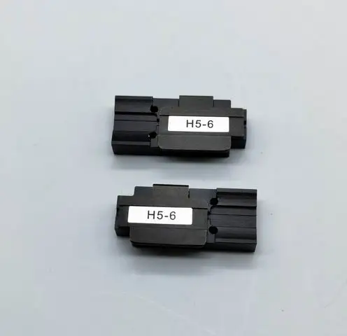 Optical Ribbon Fiber Fusion Splicer ILSINTECH SWIFT-R5 Fiber Holder H5-4 H5-6 H5-8 H5-12 Ribbon Cable Clamp A Pair