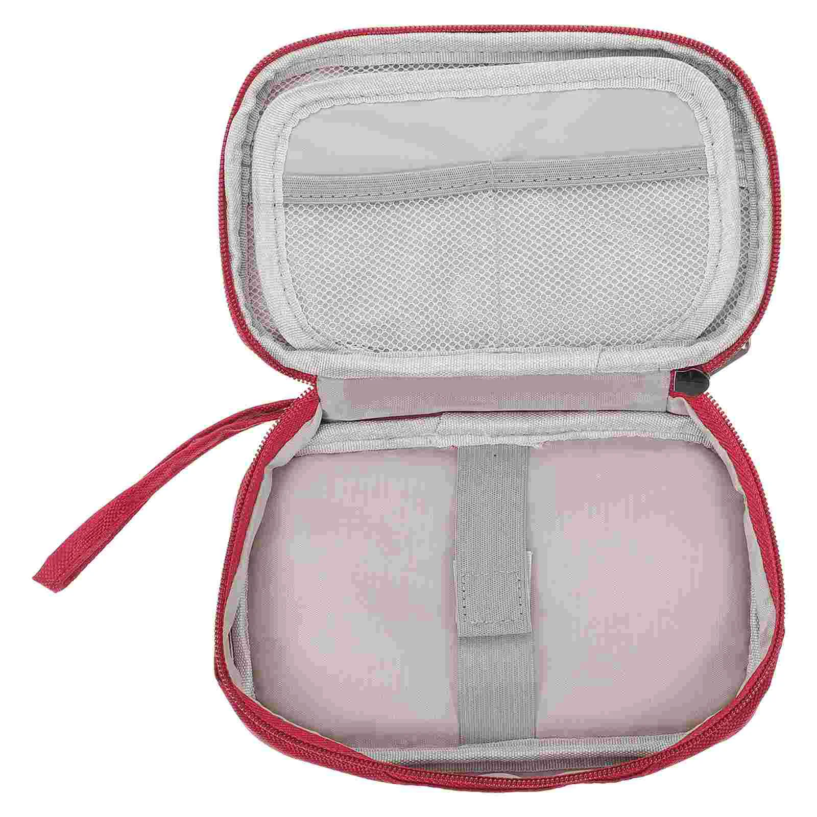 

Multifunction Storage Bag Electronic Accessories Travel Electronics Case Cable Earphone Cord Organizer Pu