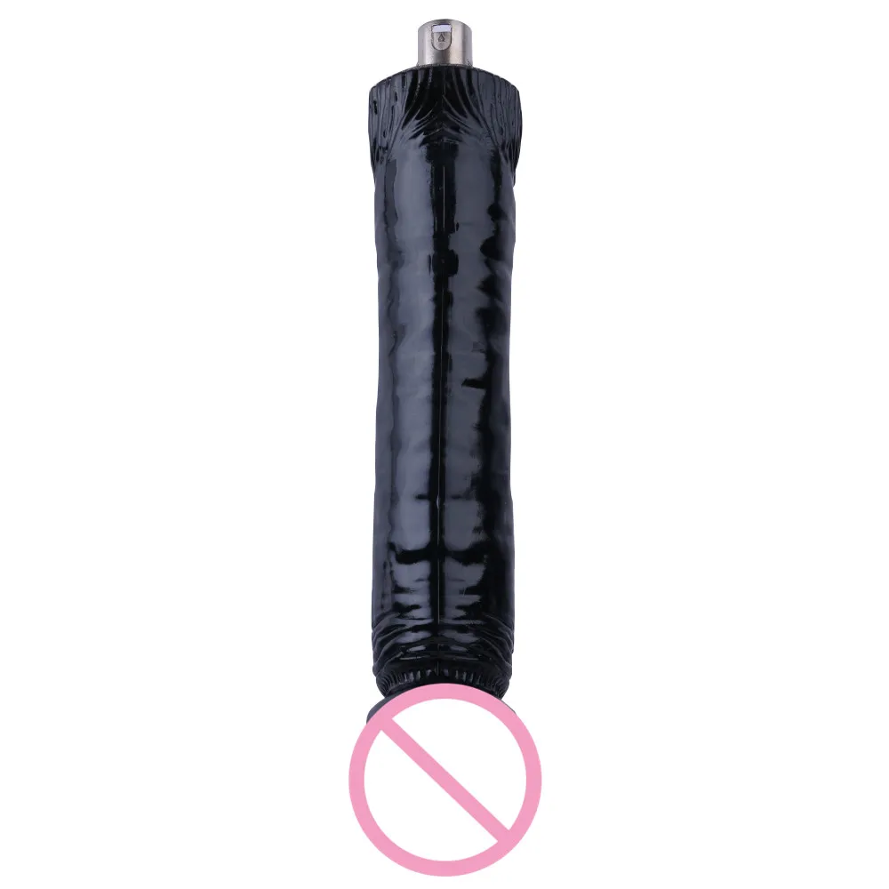ملحقات آلة الجنس Auxfun 3XLR دسار أسود كبير مع موصل 3XLR، حجم مثالي 9.6 بوصة طول 5.5 بوصة مقاس