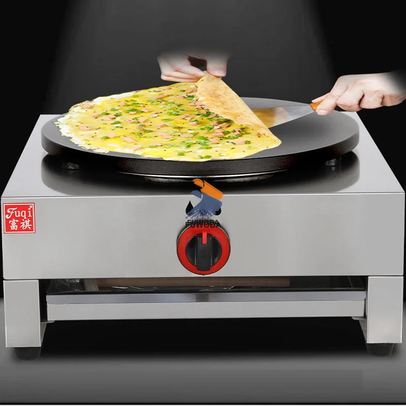 Commercial Professional Gas Industrial Crepe Pancake Making Machine Counter Top Crepe Makers