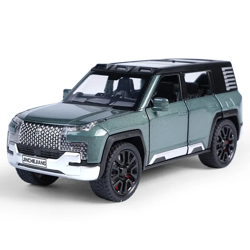 1:32 BYD Look UPAT U8 SUV Alloy Die Cast Toy Car Model Sound and Light Pull Back Toy Collectibles Birthday gift