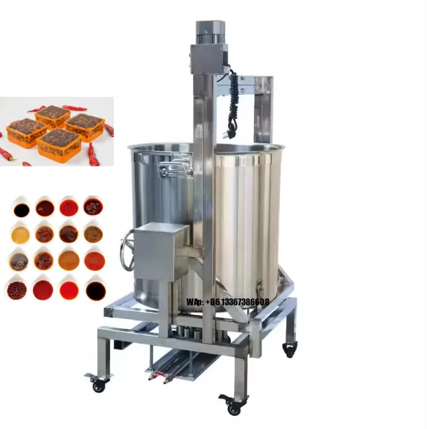 

Commercial Fully Automatic Hot Pepper Sauce Mixed Automatic Mixing Machines