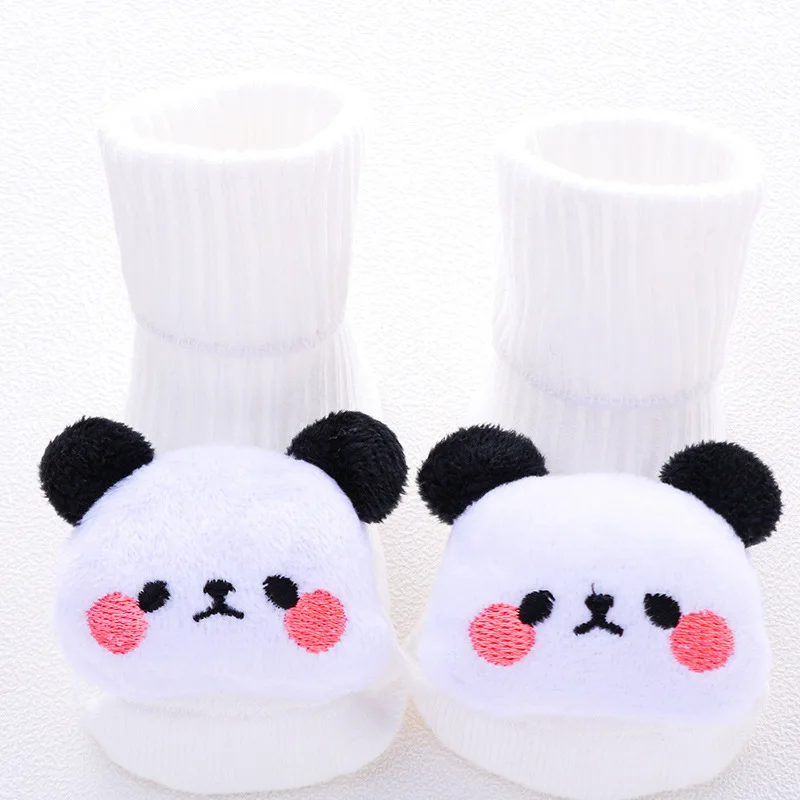 Baby Socks Girls Clothes Boys Slipper Newborn Accessories Anti Slip Bow Lion Cute Kids Toddlers Children Gift Infant Stuff Toy