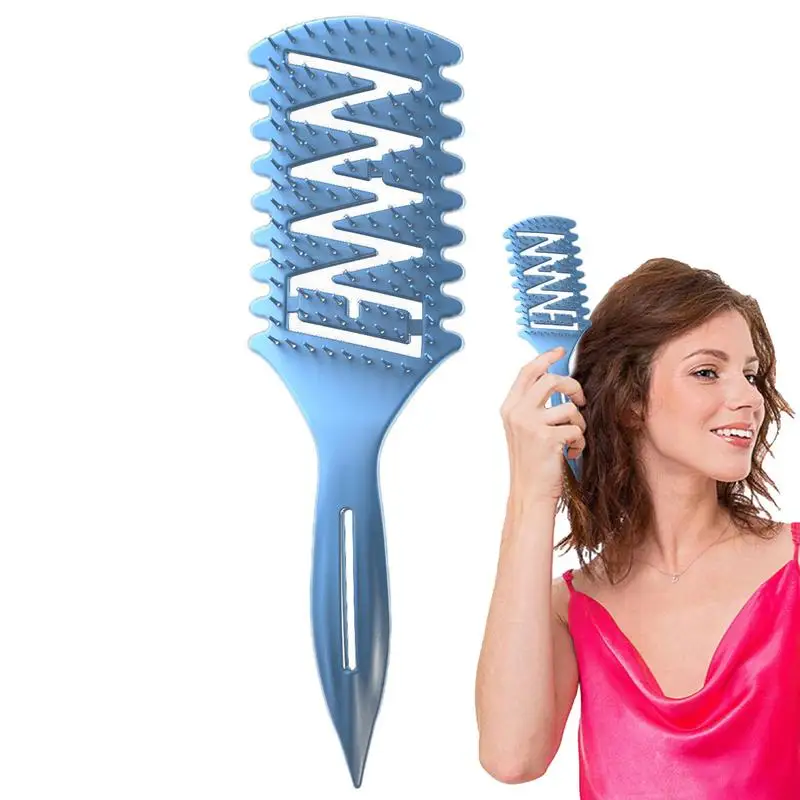 Bounce Curl Definition Styling Comb Multifunctional Smooth Hair Comb Reduce Hair Pulling Shaping And Defining Female Gift