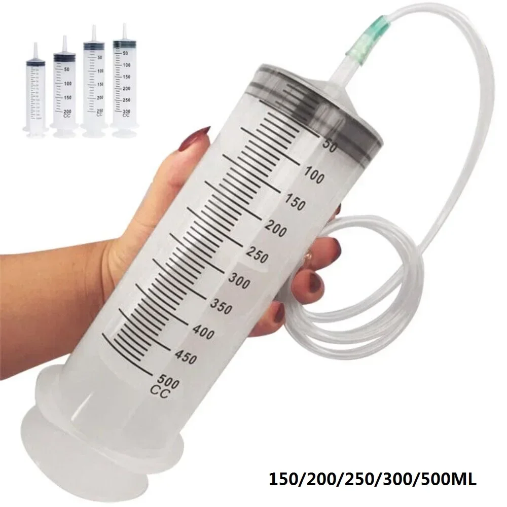 1ml-500ml Plastic Luer Lock Syringes hydroponics Syringe Tools Sampler Measuring, Refilling, Filtration, Lab Use