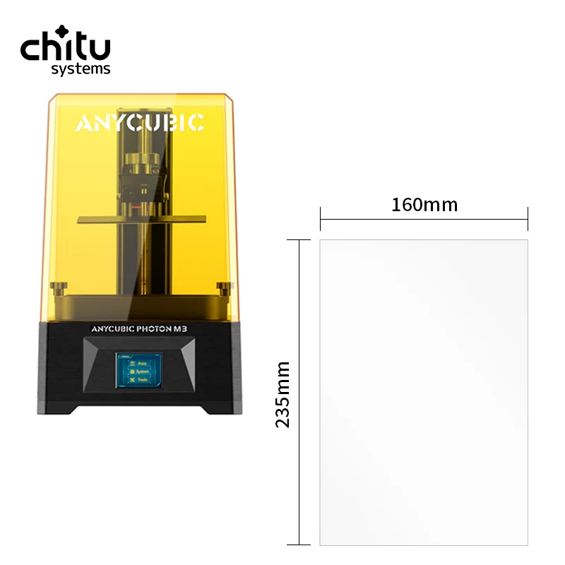 FEP Release Film 235*160*0.15mm For Anycubic Photon M3 7.6inch 4K Elegoo Mars 4 Ultra LCD 3D Printer Parts Accessories