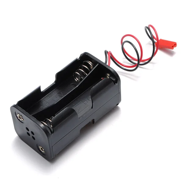 

30PCS Dual Charging Box For 6V 4AA Batteries JST Futaba Plug Receiver Switch Plastic Battery Shell For RC Aircraft Car Boat
