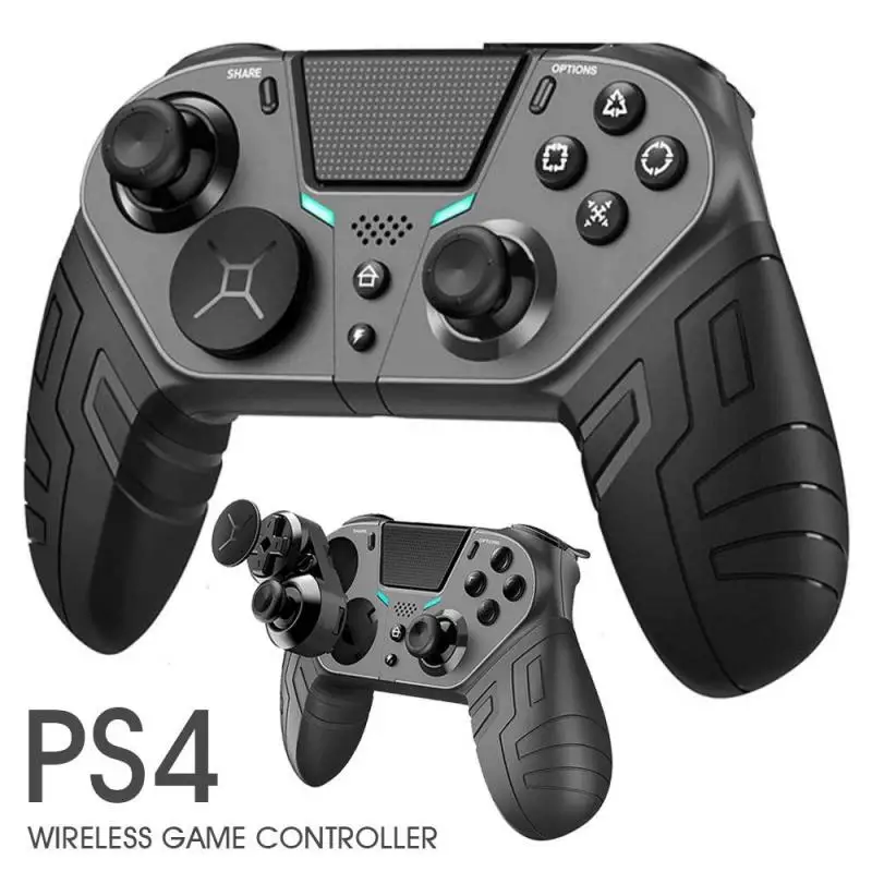 

PS4 Bluetooth Wireless Controller Joystick Gamepad For PS4 Elite/Slim/Pro Dualshock with Turbo Programmable Back Button Holder