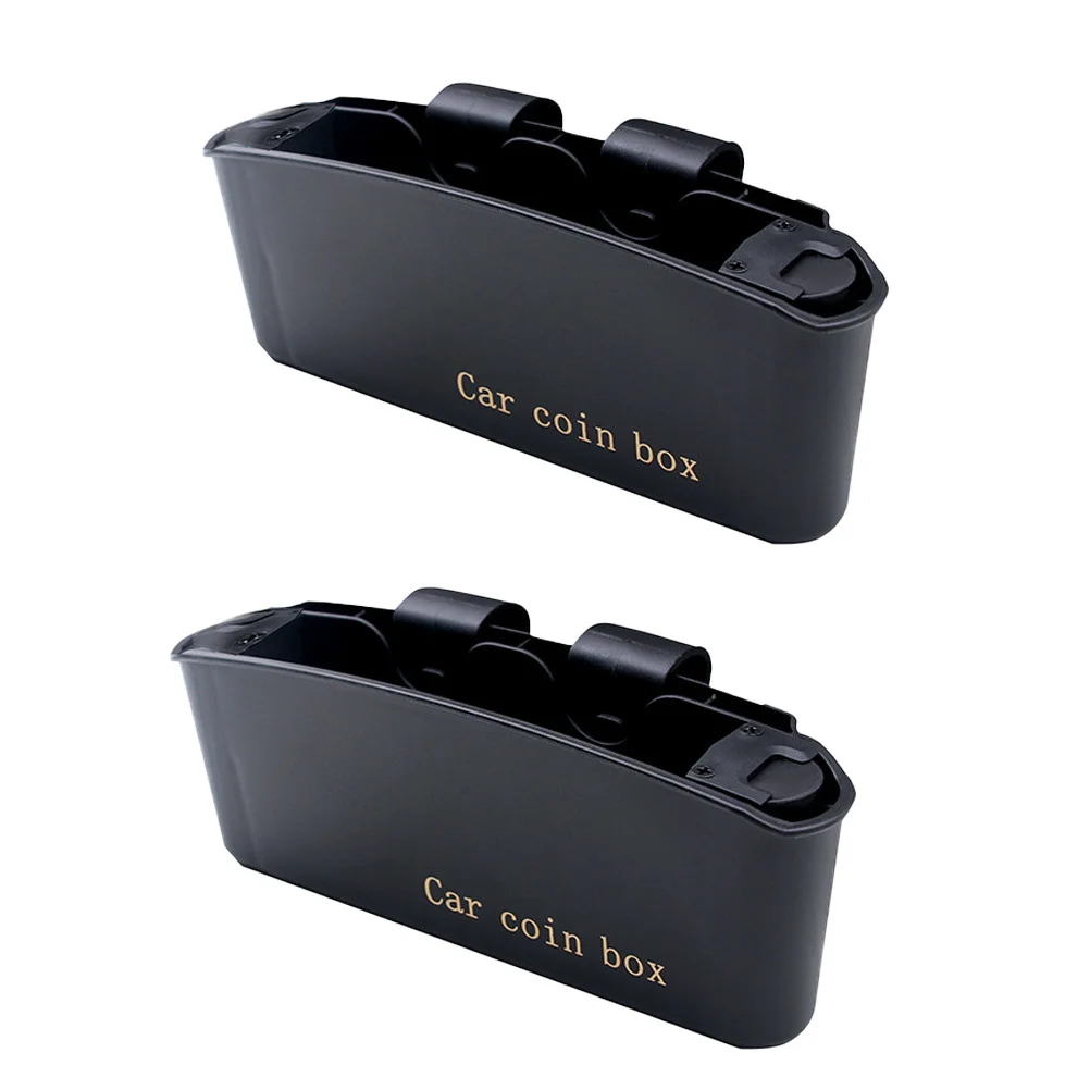 2개입 도어 수납함 시트 틈새 채우기 동전 홀더 정리함 자동차 내부 액세서리 장식 자동차 장식 용품