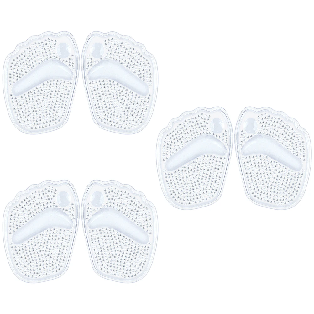 Coussinets antidérapants pour l'avant-pied, 3 paires, coussins à talons hauts, soulagement de la douleur du pied, Inserts adhésifs pour chaussures, Support du pied pour femmes