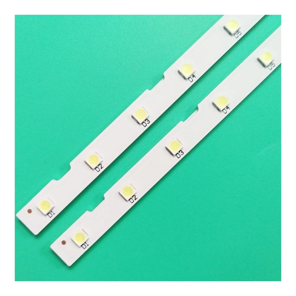 LED strips for SAMSUNG 55 TV UE55NU UE55RU BN96 45913A STS550AU9 AOT 55 NU7300 NU7100 2X40 3030C d6f 2d1 20S2P, 2 pcs./set, 100%