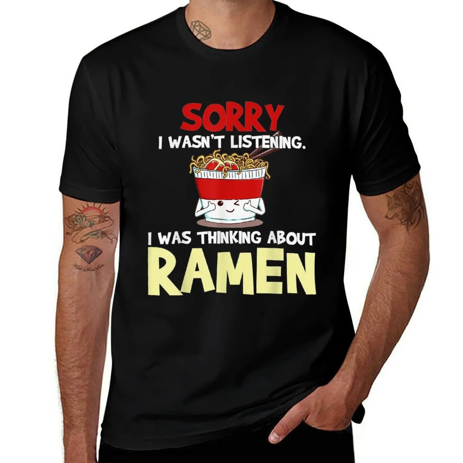 

Ramen Japanese Noodles Funny Gift T-Shirt Man t-shirt luxury t-shirt workout shirts for men