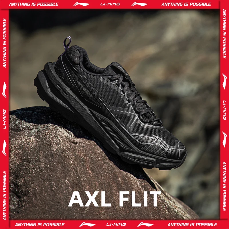 Li-Ning Unisex AXL FLIT Zapatos de senderismo COUNTERFLOW para exteriores, con amortiguación BOOM, ligeros, de alto rebote, zapatillas de ocio LiNing AHTV027