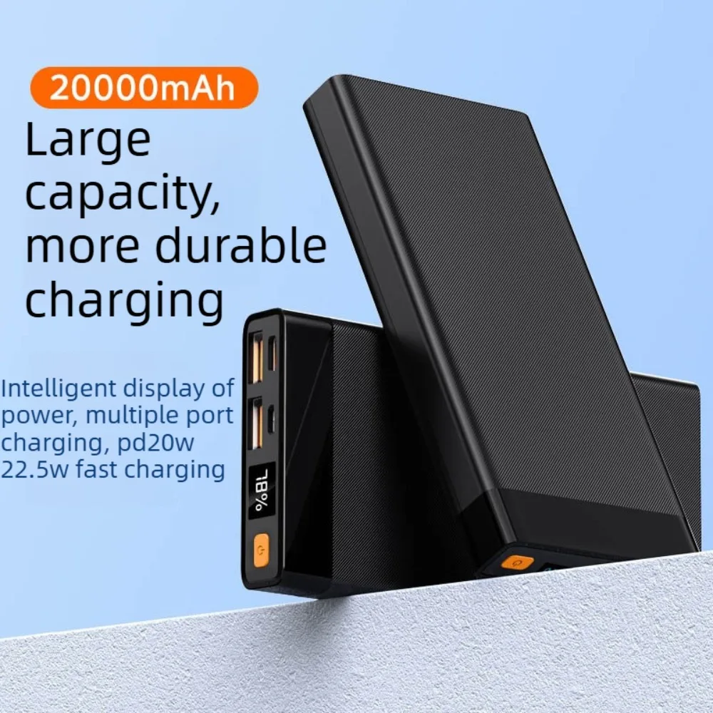 

10000 & 20000mAh Portable Fast Charging Power Bank External Battery, Compatible with iPhone, Xiaomi and All Android Smartphones