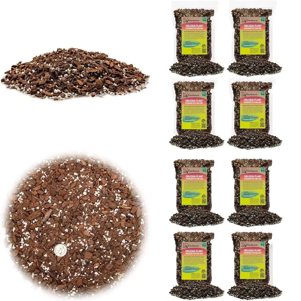 

20-Quart Potting Mix for Thriving Monstera Obliqua Plants (4 x 5-Quart Bags)