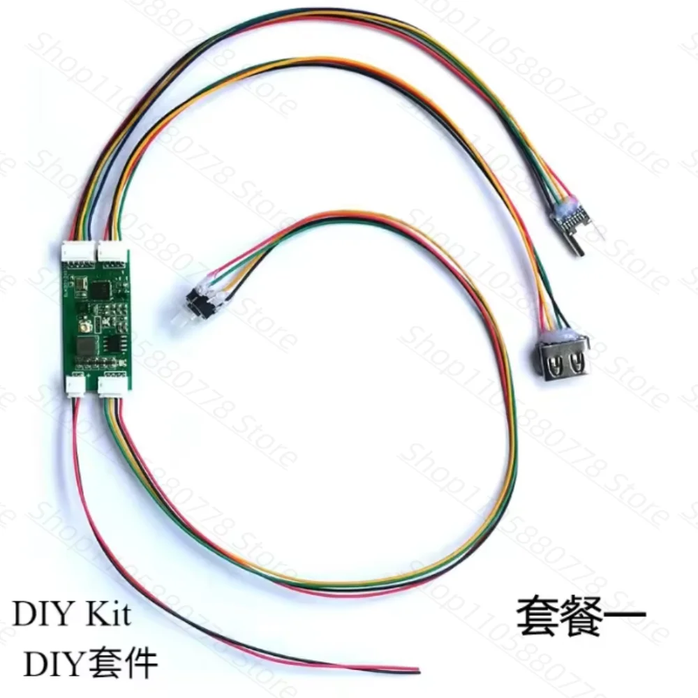 Wired Mechanical Keyboard To Wireless Bluetooth Converter DIY Module USB Wireless 2.4G Three-mode Multi-device Switching