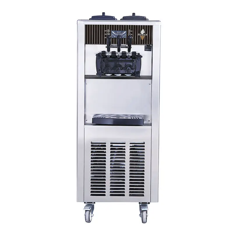 2200 W Coercial Ice Crea hine Autoatic 20 28 L Per Hour Soft Hard Sere Ice Crea aker LCD Display