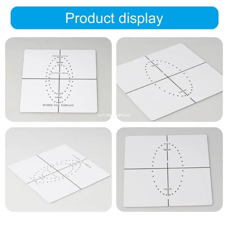 Mouth Positioning Board Barrier Template for Orthodontists and Dental Clinics