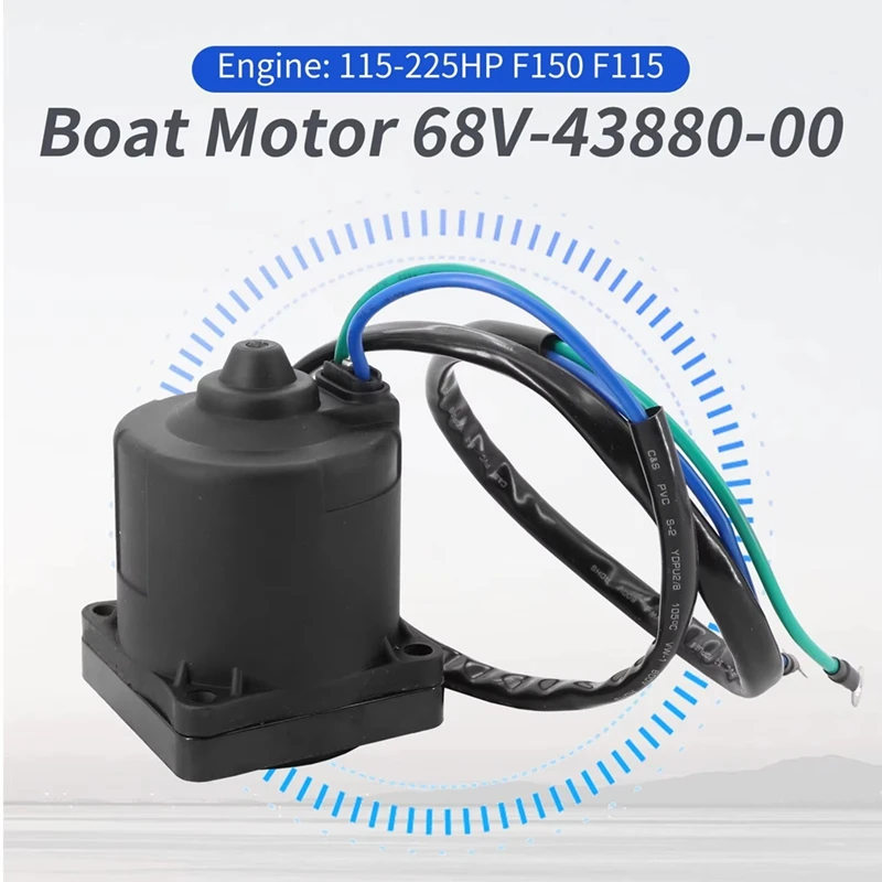 NEW-Tilt Trimmer Motor For Yamaha Outboard Motor Parts 68V-43880-04-00 68V-43880-00-00 64E-43880-01-00 / 5036732