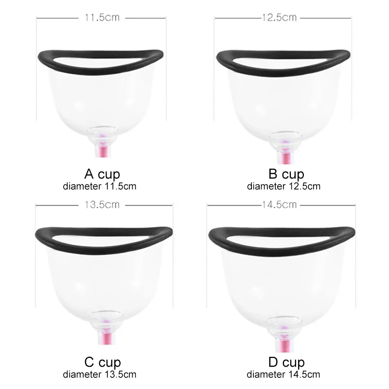 New Portable Breast Lifting Vacuum Cup, Breast Enlargement Jar, Breast Massager, Enhancement Jar, Breast Nipple Suction Cup