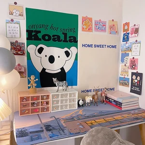 Weihnachts Wand Wandteppich hängende Stoff Bod Bänder Zimmer Wand Schlafzimmer Schlafzimmer Schlafzimmer Dekoration Tapiz ASY 이 이 10 Hauptverkaufs -Weihnachtstapestry - №4