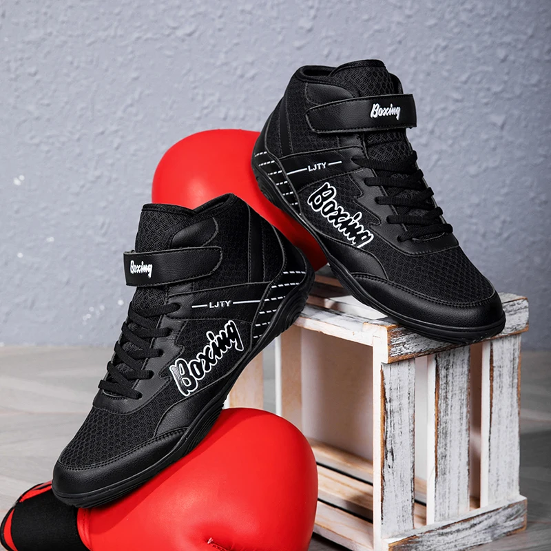 

Hot New 2025 Strength Training Wrestling Shoes Boxing Shoes Fitness Shoes Men Weightlifting Shoes Wrestling Shoes Very Good