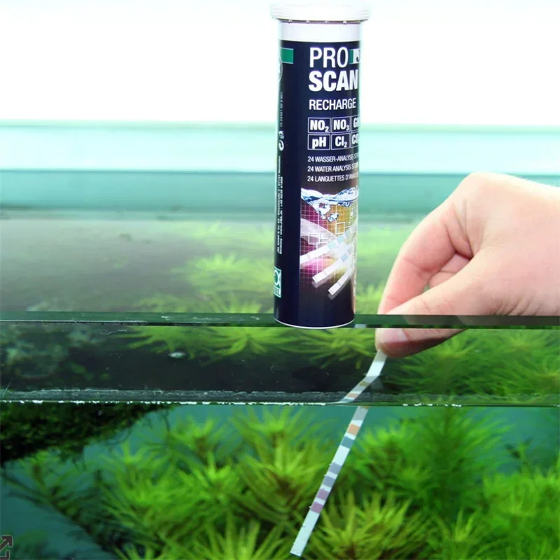 seven-in-one test strip supplementary article test water analysis with evaluation via app water test set for aquarium JBL set