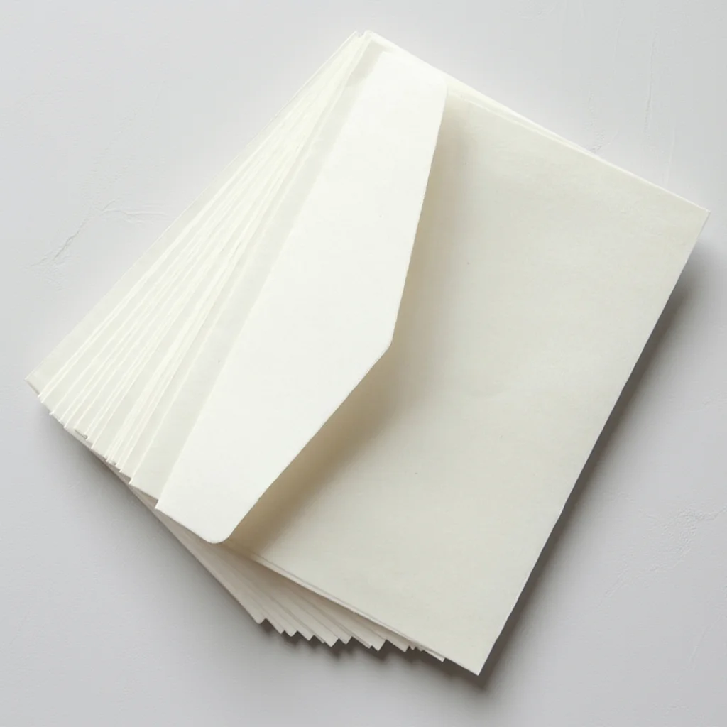 

100pcs Envelope Greeting Card Storage Bag Paper File Envelope for School Office Travel Business Cards Money Organizer Thickened