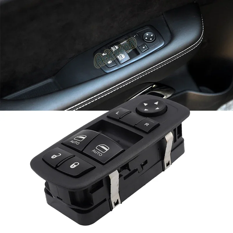 Front Left Car Window Control Switch Electric Glass Lifter Button For Dodge Challenger 2015 2016 2017 68183752AE